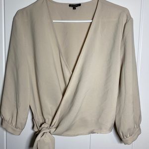 Dynamite Nude blouse Wrap